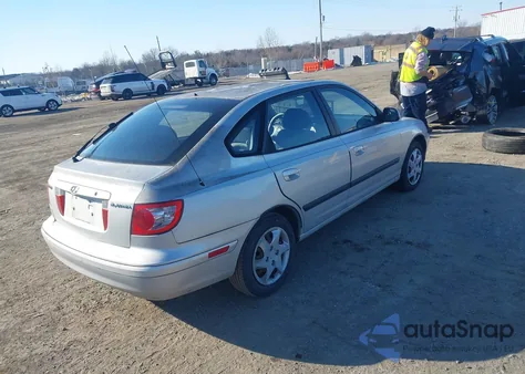 2005 Hyundai Elantra Gls/Gt z USA, uszkodzony, nr VIN KMHDN56D55U142849